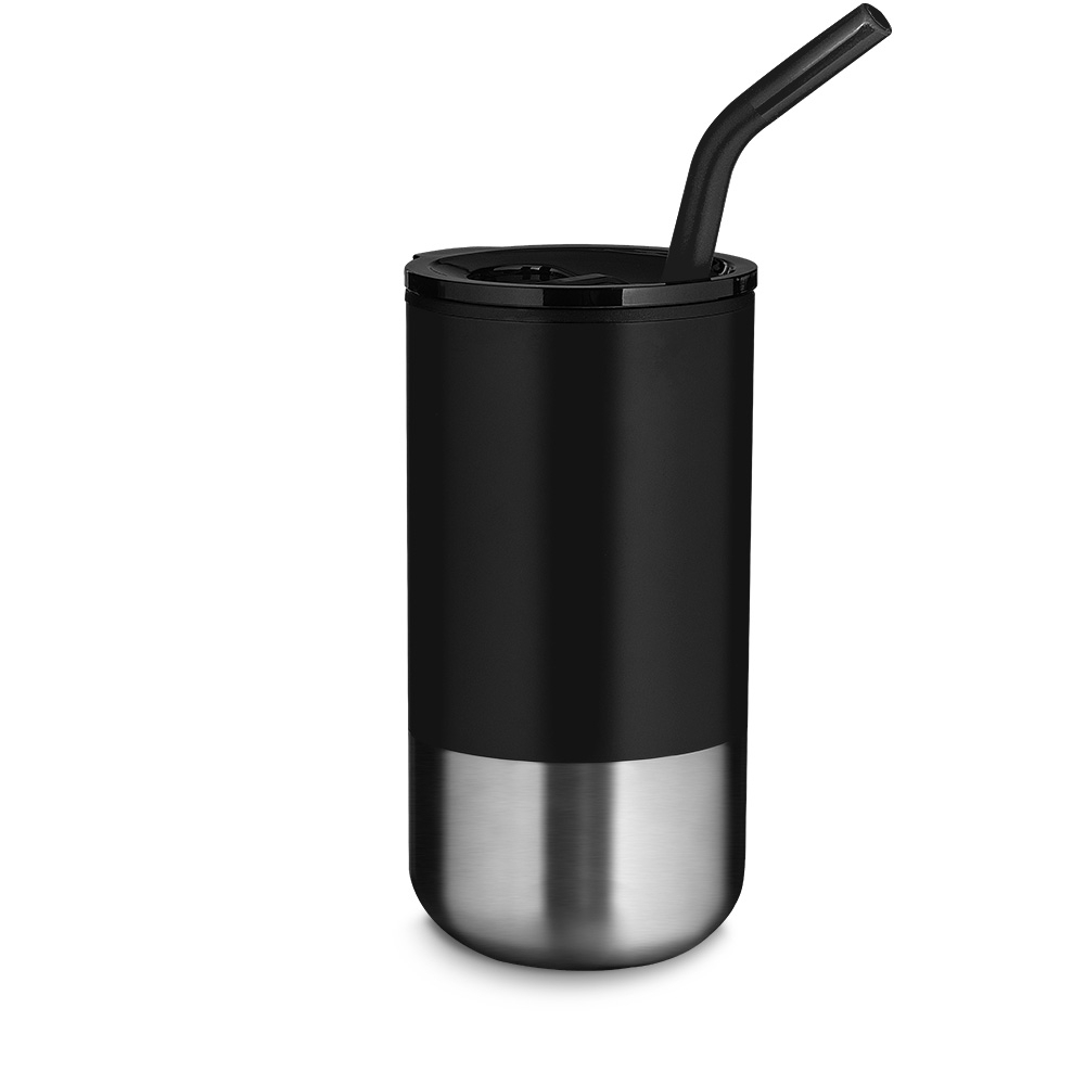 Copo inox com canudo 500ml - 4
