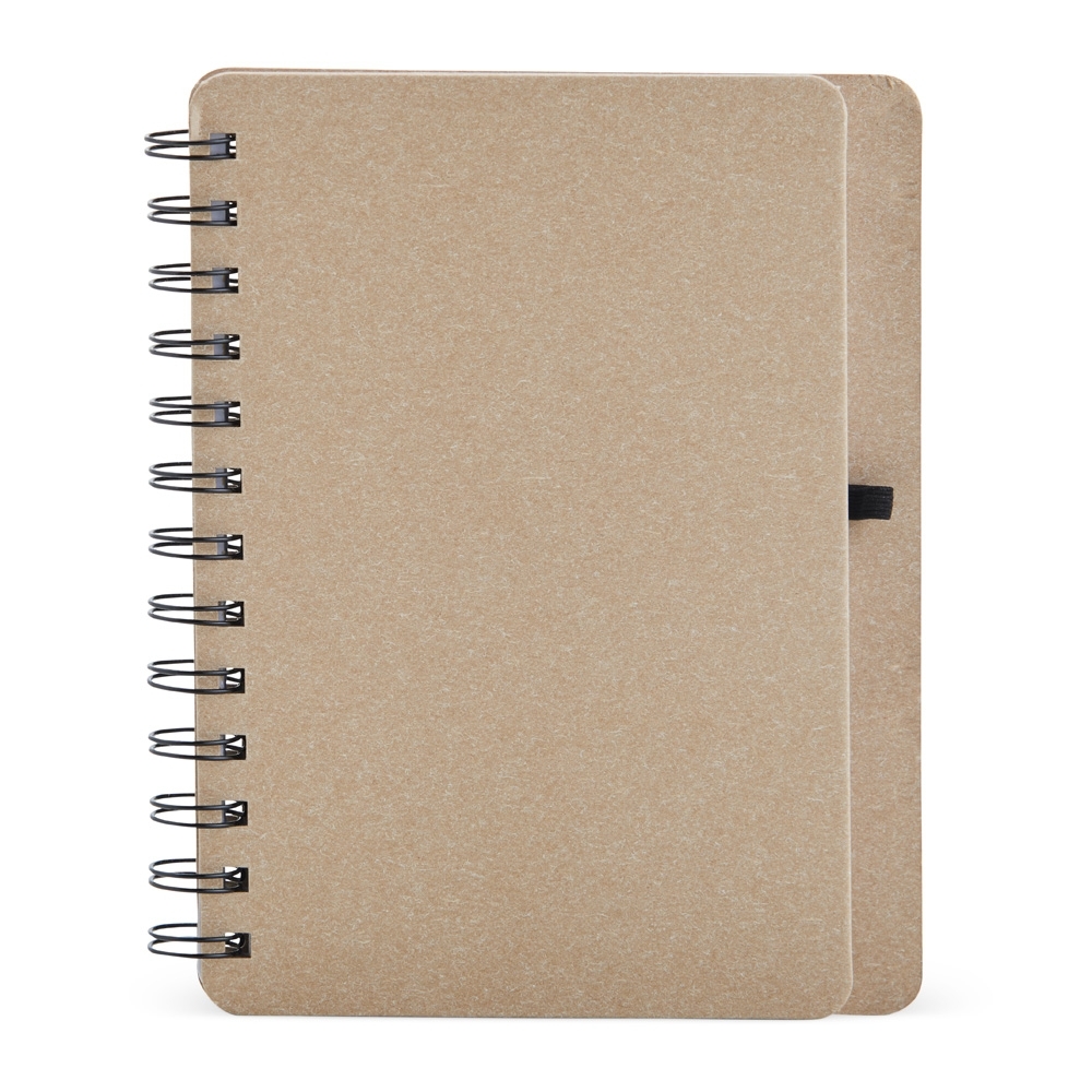Caderno kraft b6 com pauta 17x13 - 2