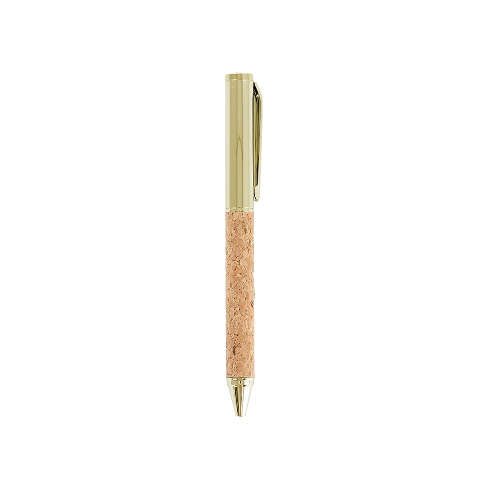 Caneta metal e cortiça - 3