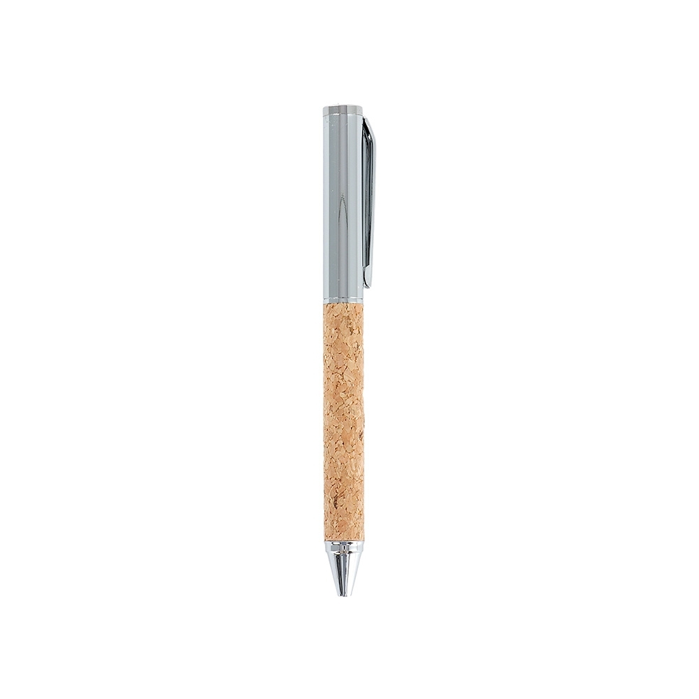 Caneta metal e cortiça - 4