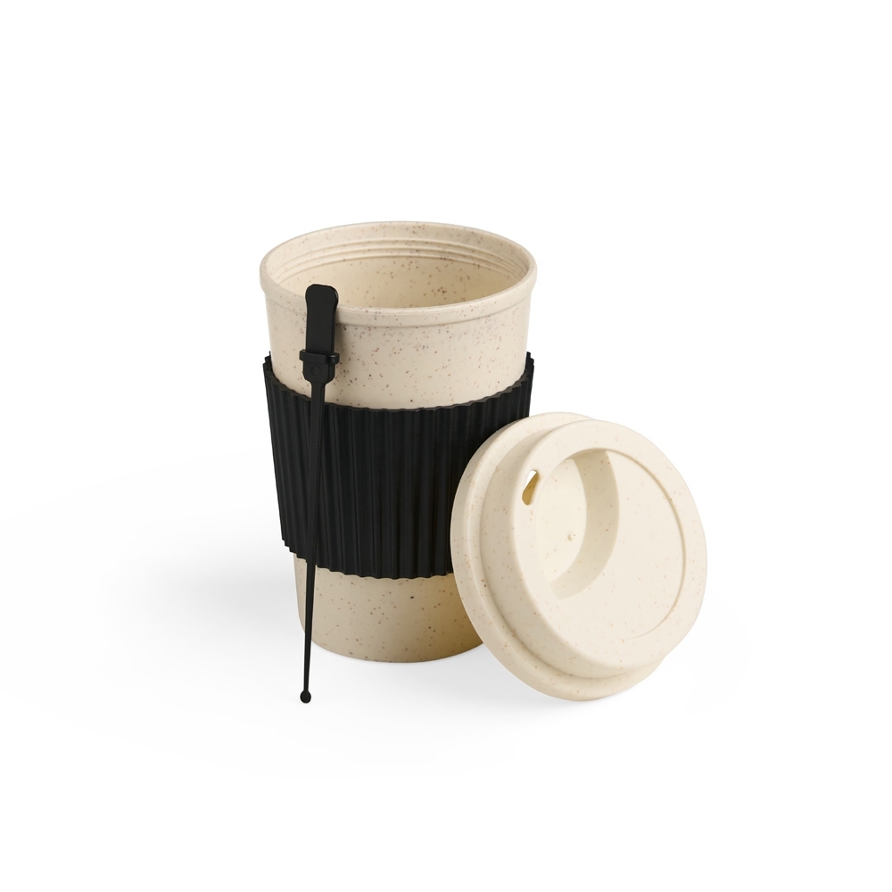 Copo fibra de trigo 450ml - 6
