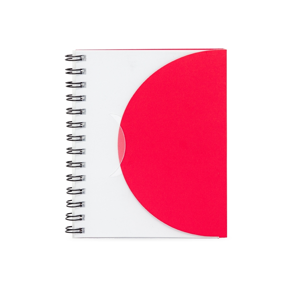Caderno plástico sem pauta 18x15 - 6