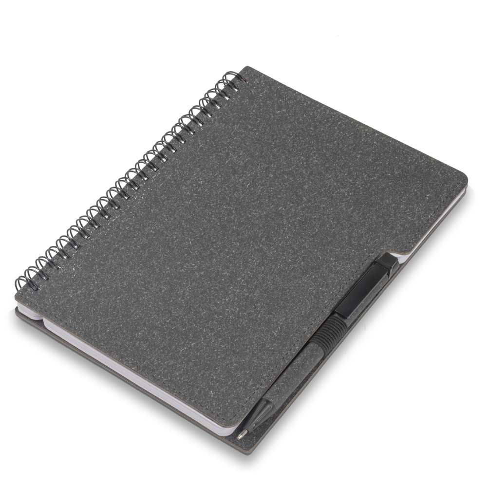 Caderno com pauta e caneta 20x14 - 6