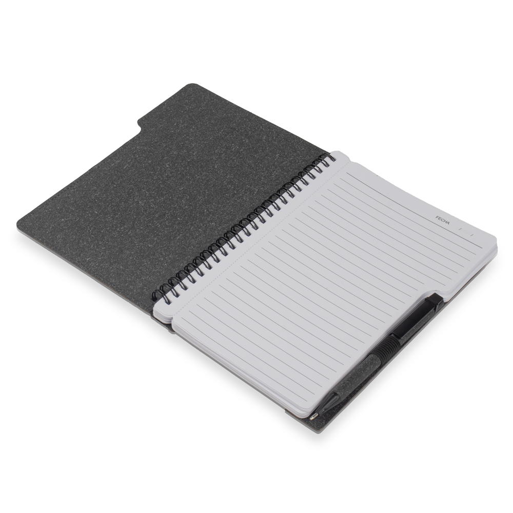 Caderno com pauta e caneta 20x14 - 5