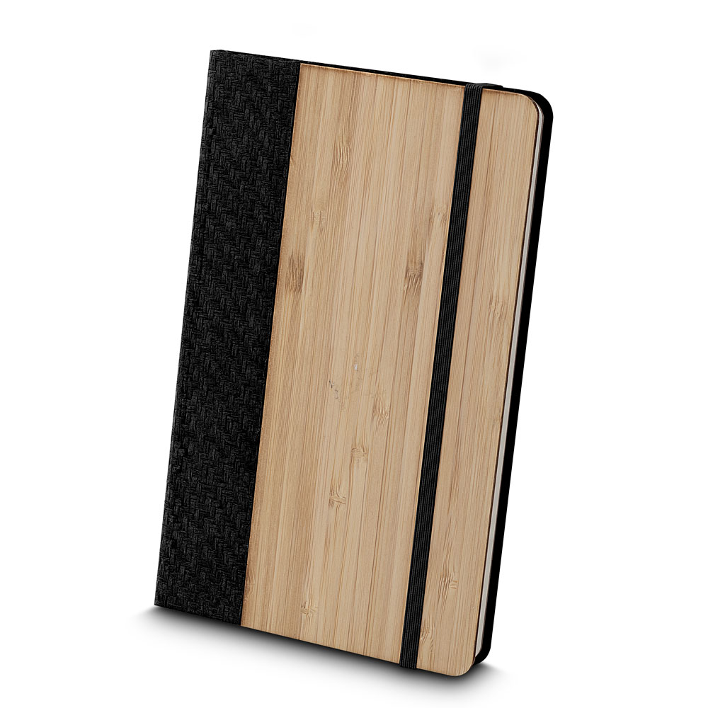 Caderno de bambu com pauta 20x13 - 2