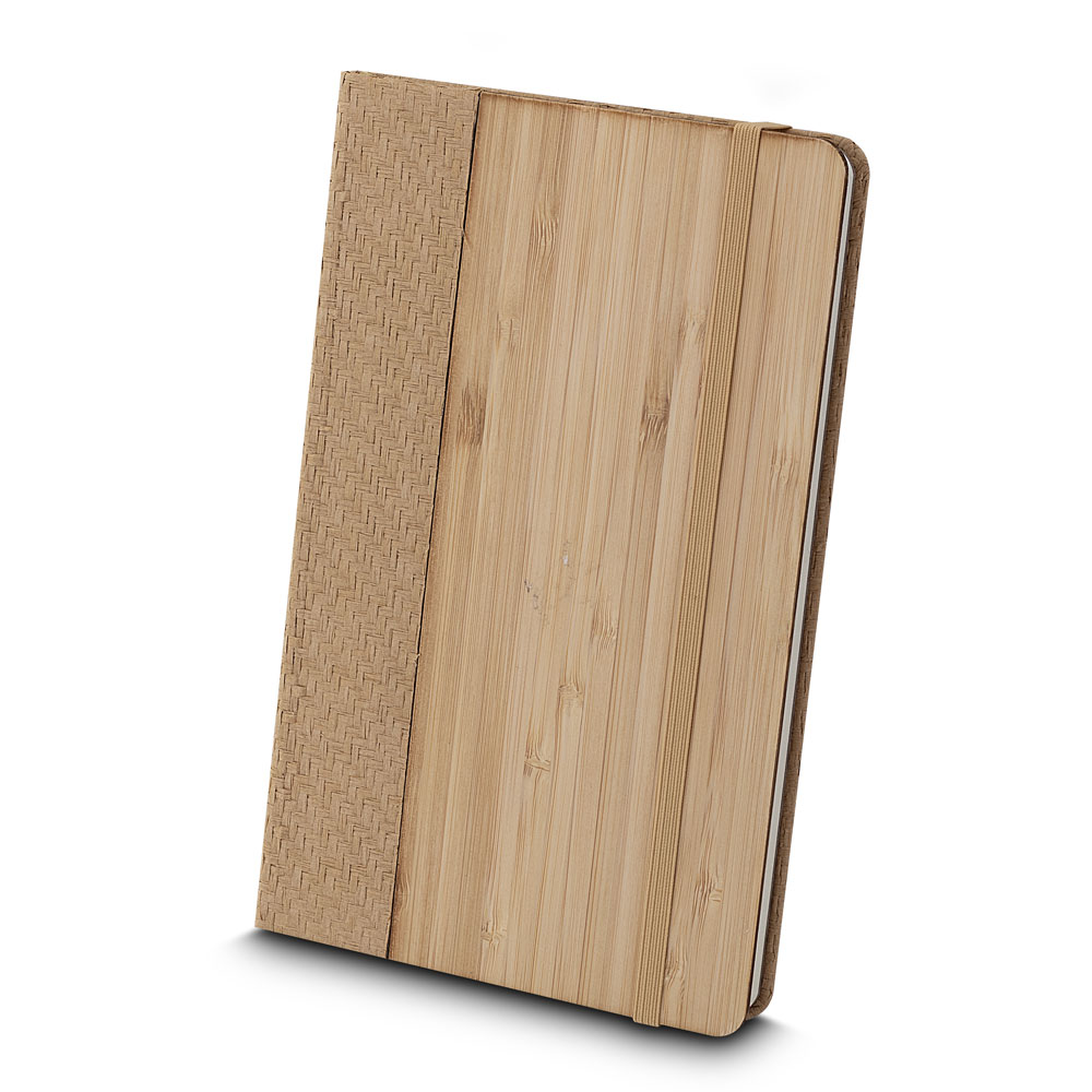 Caderno de bambu com pauta 20x13 - 4