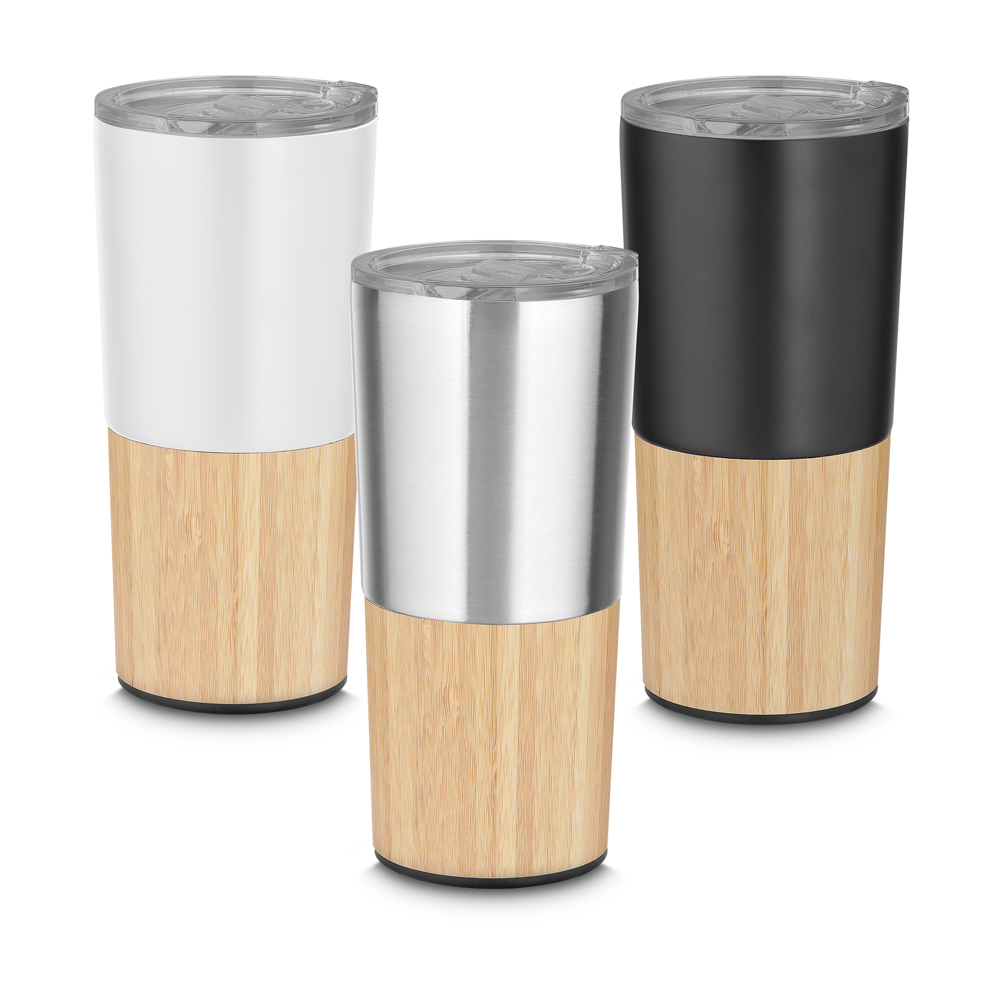 COPO TÉRMICO EM AÇO INOX DE 550ML - 1