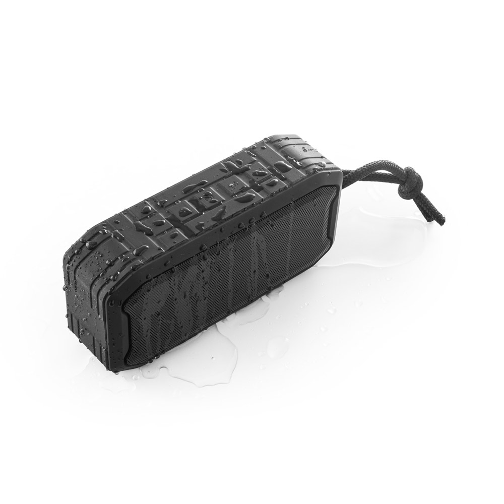 Caixa de som portátil com microfone à prova de água - 3