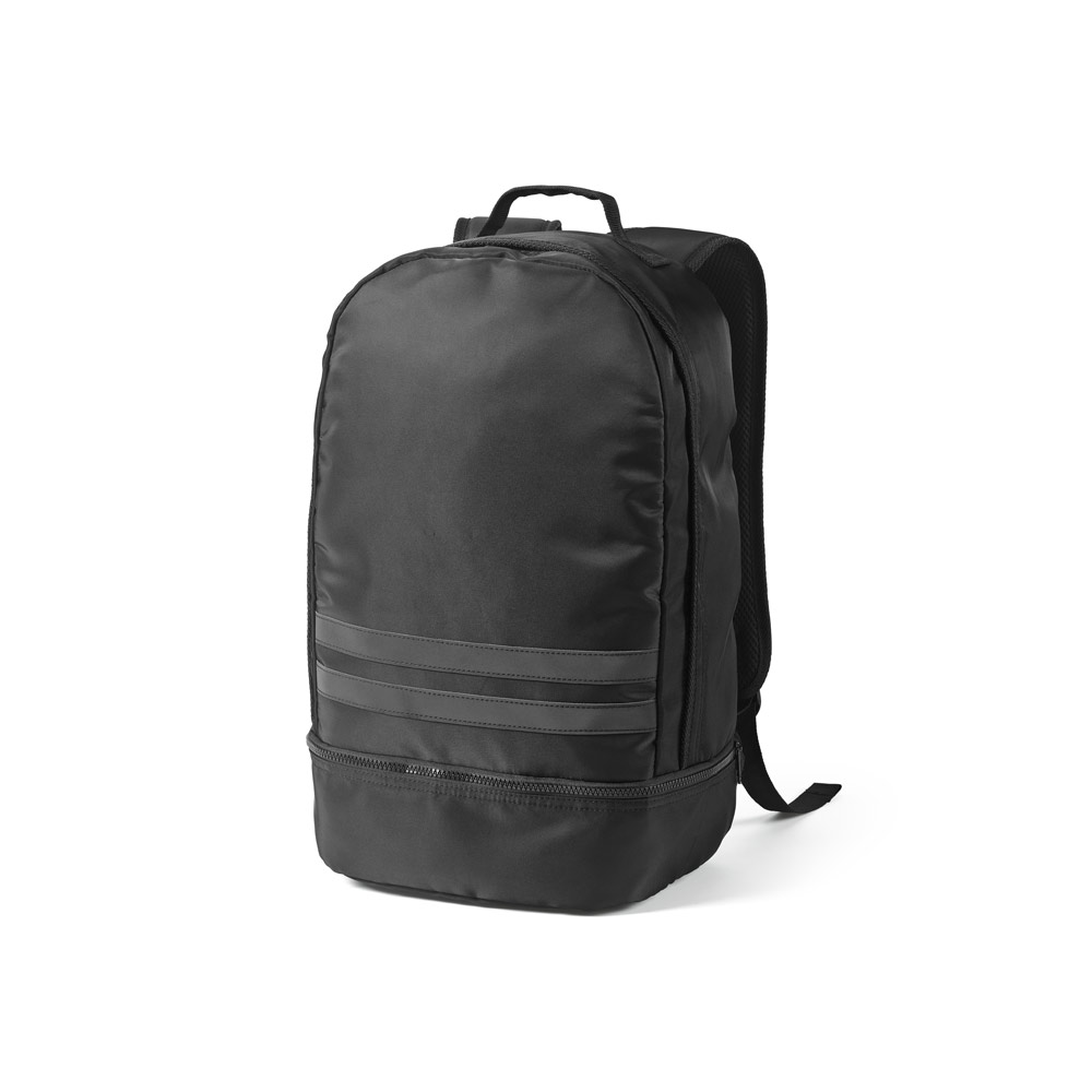 Mochila em 290t poliéster reciclado 18,9" - 4