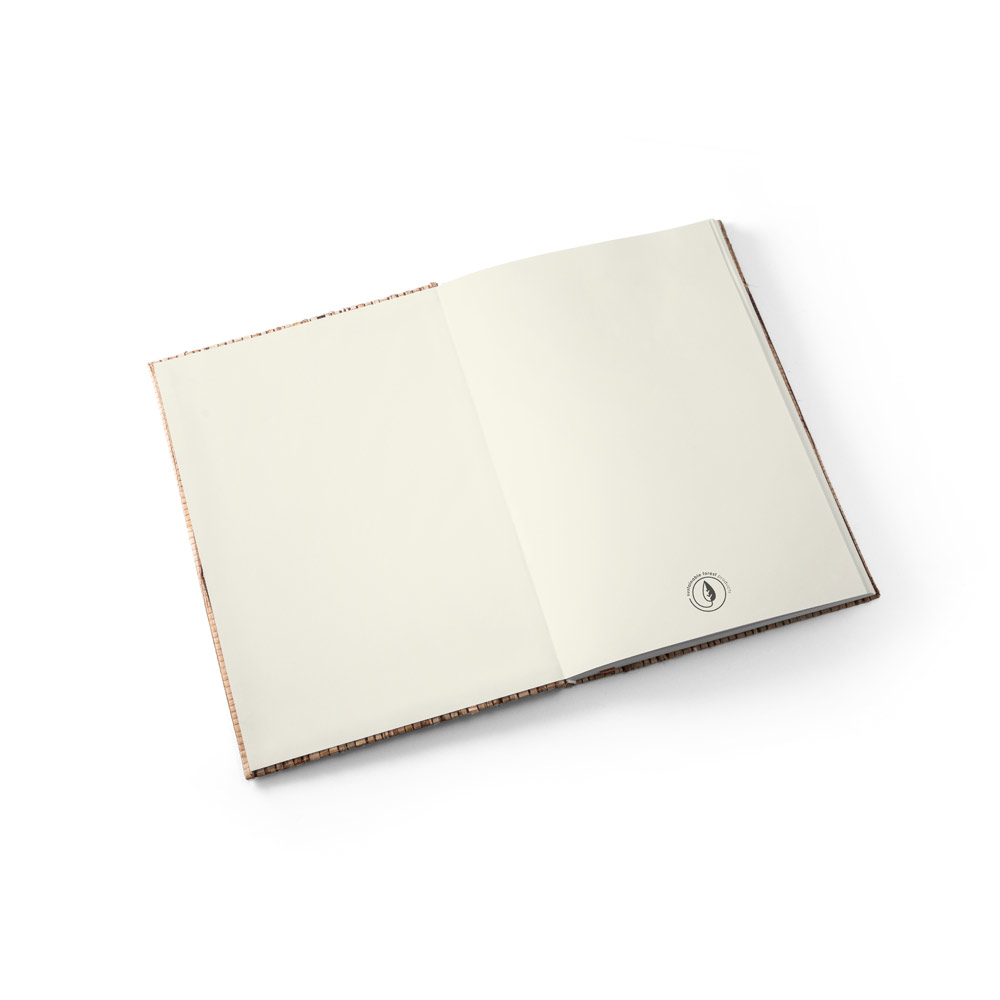 Caderno em palha natural sem pauta 21x15 - 3