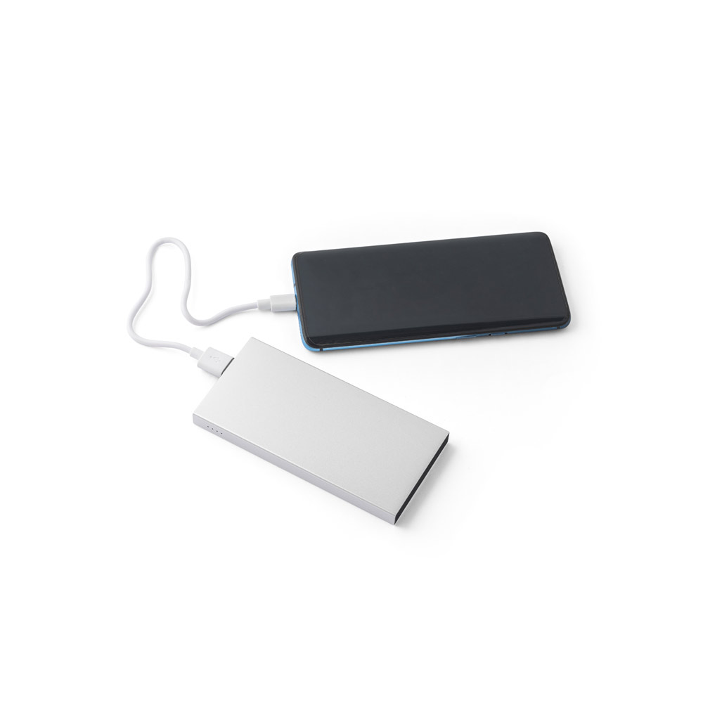 Bateria portátil em alumínio 10.000 mah - 6
