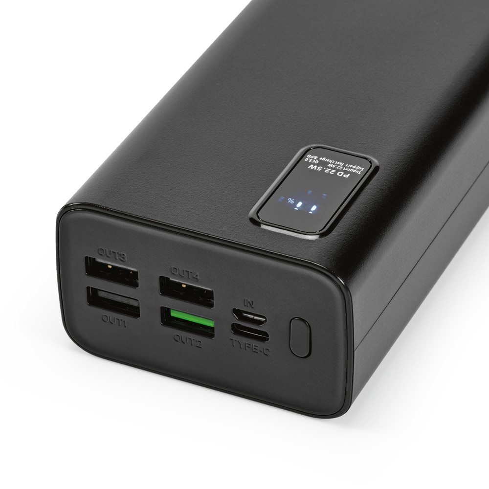 Bateria portátil em abs 30.000 mah - 6