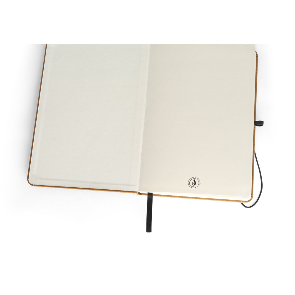 Caderno em couro reciclado com pauta 21x14 - 3
