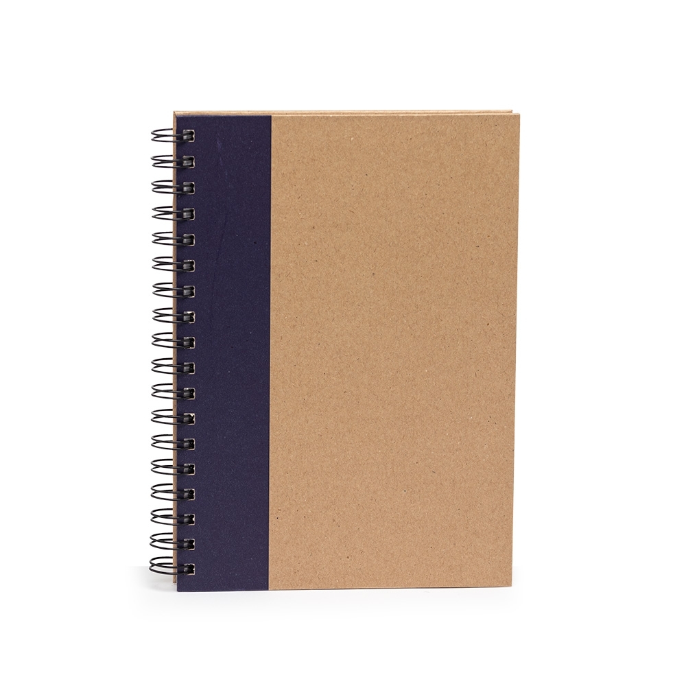Caderno capa kraft com pauta 23x17 - 3