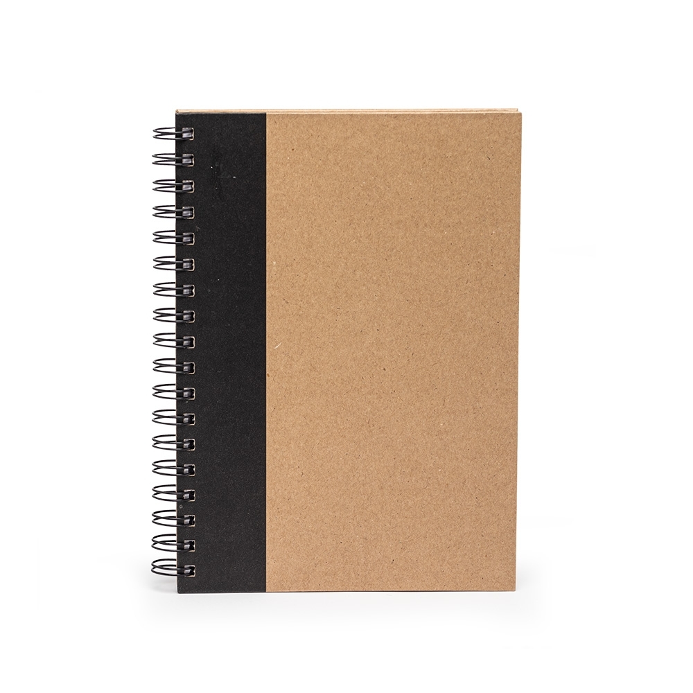 Caderno capa kraft com pauta 23x17 - 4
