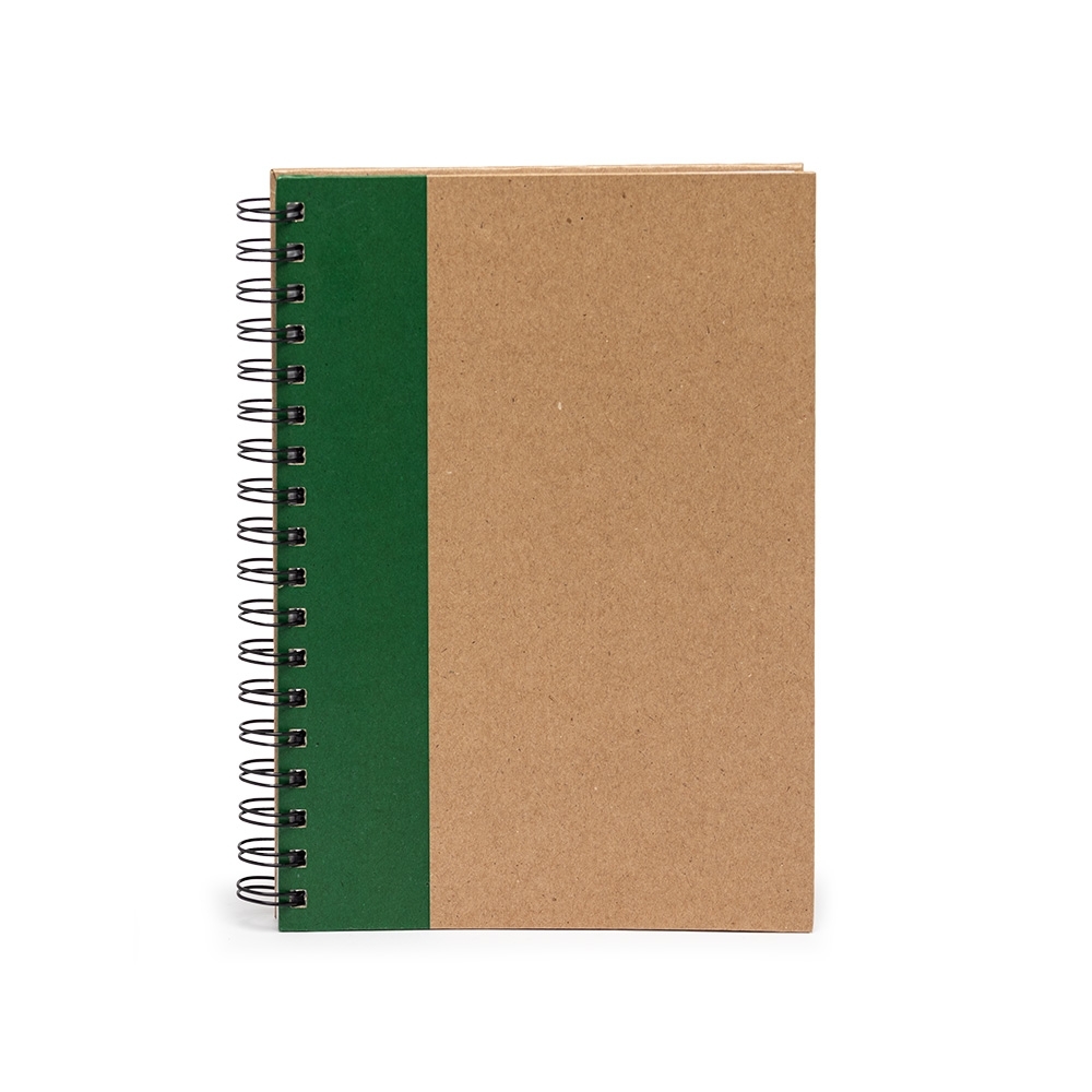 Caderno capa kraft com pauta 23x17 - 5