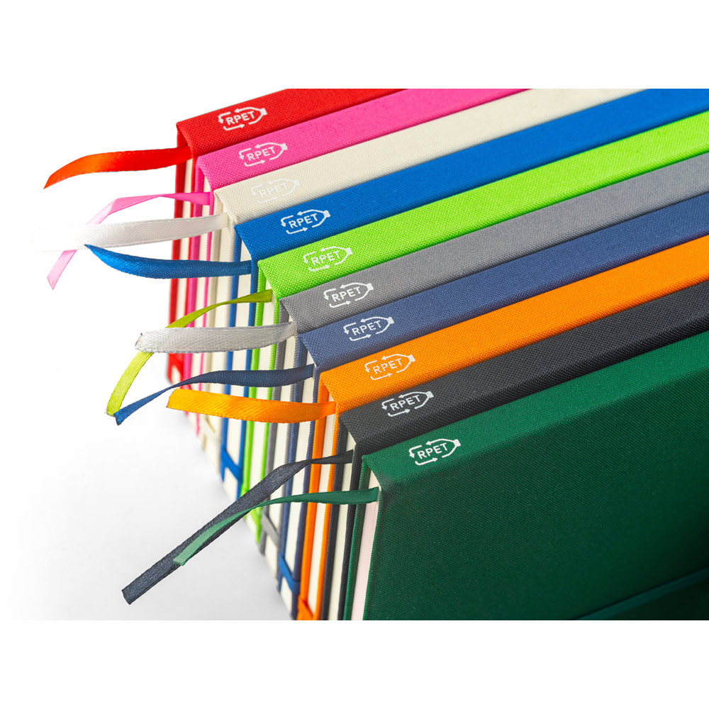 Caderno reciclado com pauta  21x14 - 2