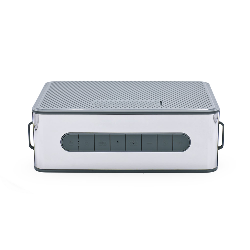Caixa de som em abs com microfone - 5
