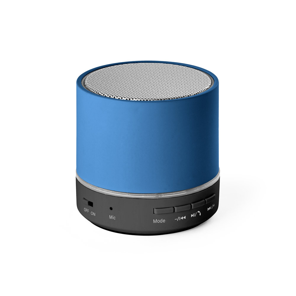 Caixa de som portátil em abs com microfone - 2