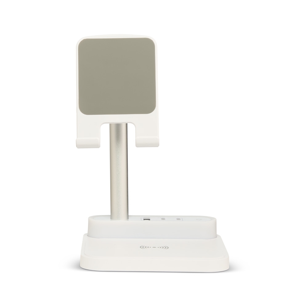 Base de carregamento com suporte celular e luminária - 3