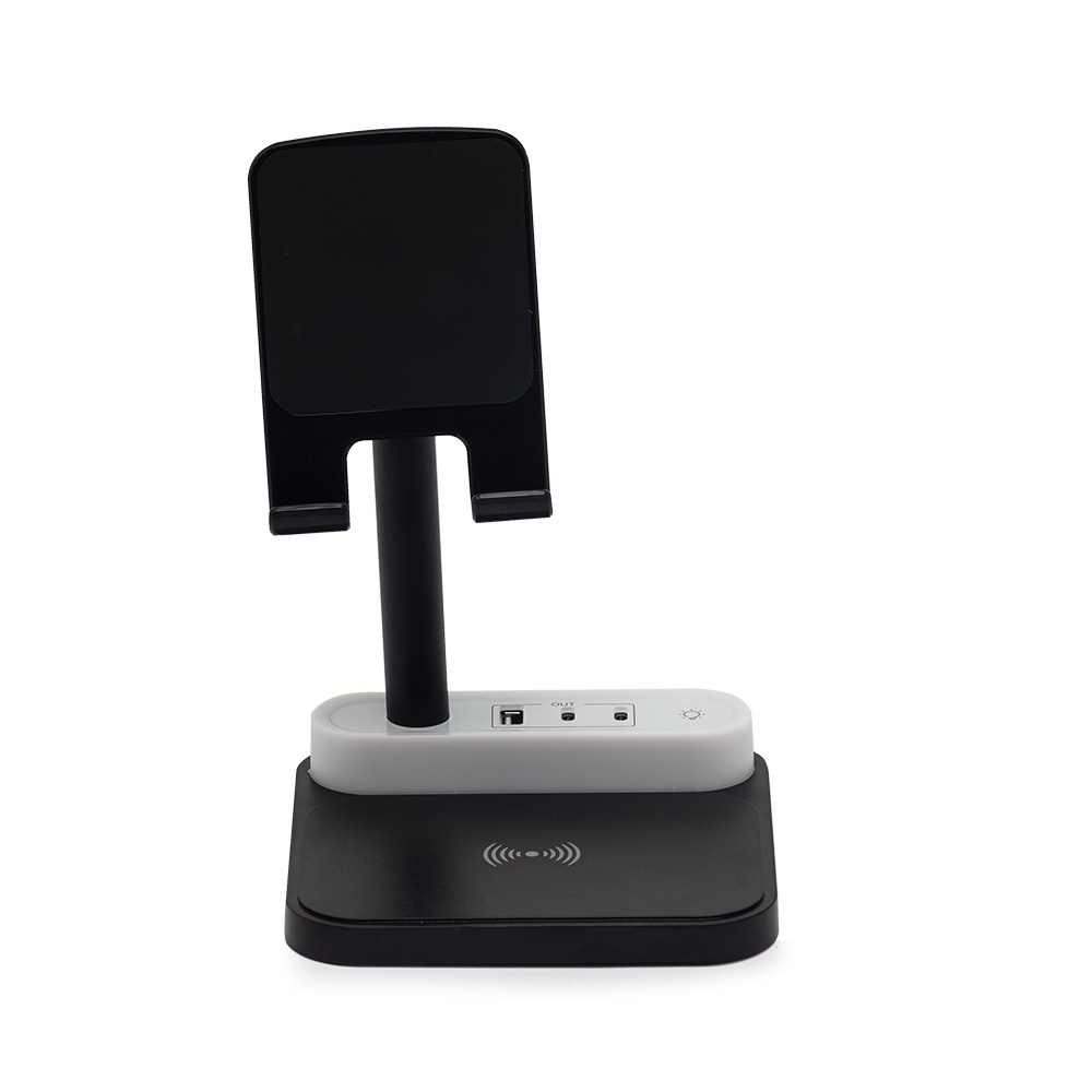 Base de carregamento com suporte celular e luminária - 2